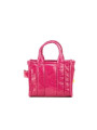 Crossbody Bags The Shiny Crinkle Micro Tote Magenta Leather Crossbody Bag Handbag 410,00 € 0196611005883 | Planet-Deluxe