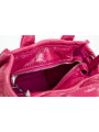 Crossbody Bags The Shiny Crinkle Micro Tote Magenta Leather Crossbody Bag Handbag 410,00 € 0196611005883 | Planet-Deluxe