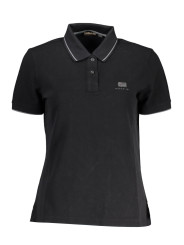 Polo Shirt Elegant Short-Sleeved Black Polo with Embroidery 80,00 € 196012702879 | Planet-Deluxe