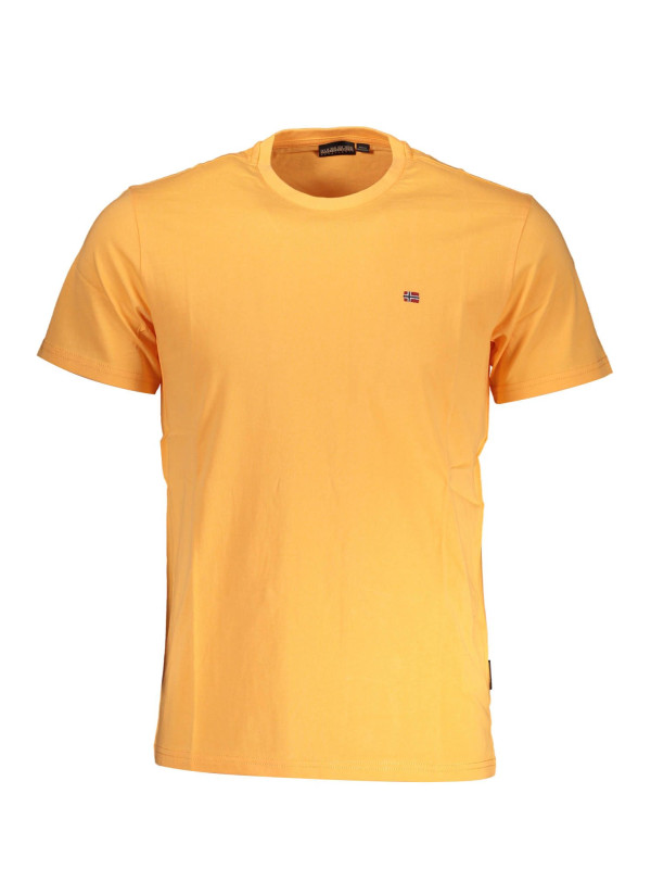 T-Shirts Orange Cotton Tee with Signature Embroidery 40,00 € 196011755623 | Planet-Deluxe