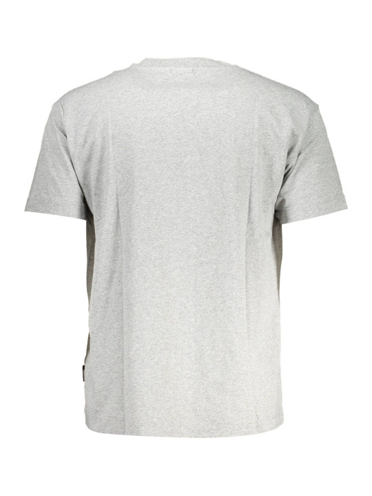 T-Shirts Elegant Gray Logo Tee with Timeless Appeal 50,00 € 196012008414 | Planet-Deluxe