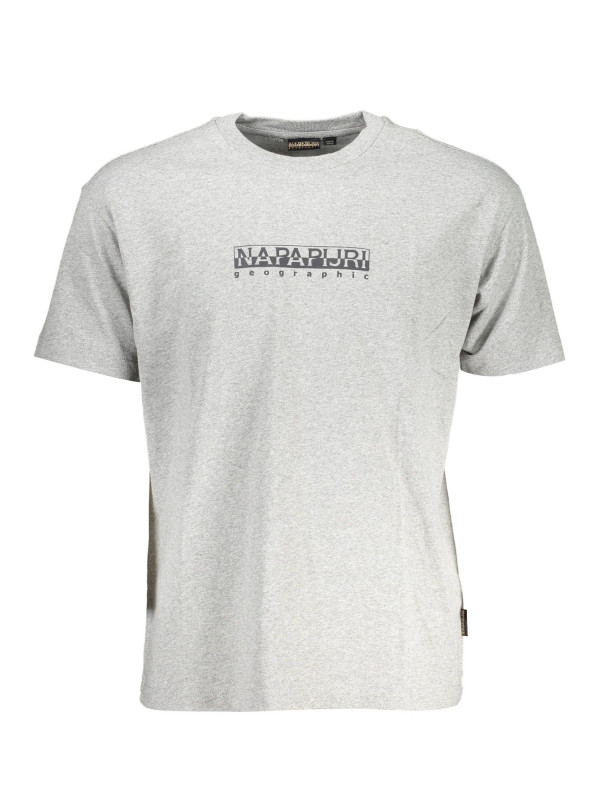 T-Shirts Elegant Gray Logo Tee with Timeless Appeal 50,00 € 196012008414 | Planet-Deluxe