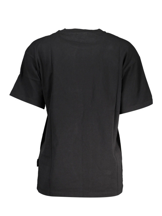 Tops & T-Shirts Chic Black Round Neck Tee with Signature Print 50,00 € 196012065165 | Planet-Deluxe