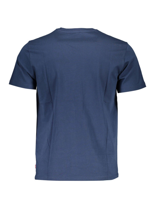 T-Shirts Classic Crew Neck Blue Tee with Logo 50,00 € 5415211956209 | Planet-Deluxe