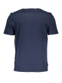 T-Shirts Organic Cotton Blue Tee with Signature Print 60,00 € 194115664704 | Planet-Deluxe