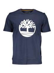 T-Shirts Organic Cotton Blue Tee with Signature Print 60,00 € 194115664704 | Planet-Deluxe
