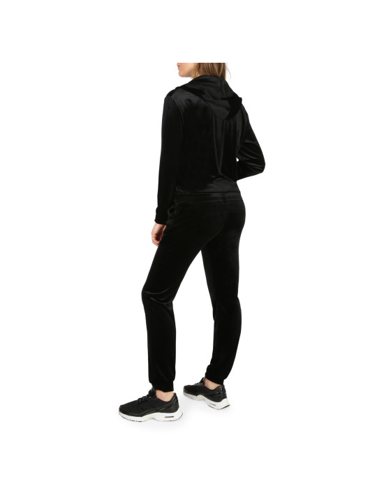 Schwarzer, stylischer Trainingsanzug für Damen und Herren Schwarzer, stylischer Trainingsanzug für Damen und Herren