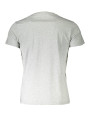 T-Shirts Chic Gray Diesel Short Sleeve Round Neck Tee 50,00 € 8055511424175 | Planet-Deluxe