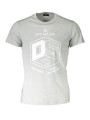 T-Shirts Chic Gray Diesel Short Sleeve Round Neck Tee 50,00 € 8055511424175 | Planet-Deluxe