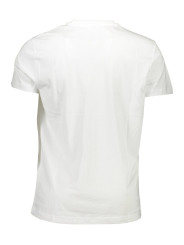 T-Shirts White Cotton Crew Neck Tee with Print Logo 50,00 € 8056594338915 | Planet-Deluxe