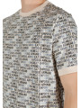 Weißes Ea7 T-Shirt mit Logo