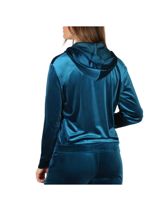 Bodyboo Petrol Blau Velour Trainingsanzug
