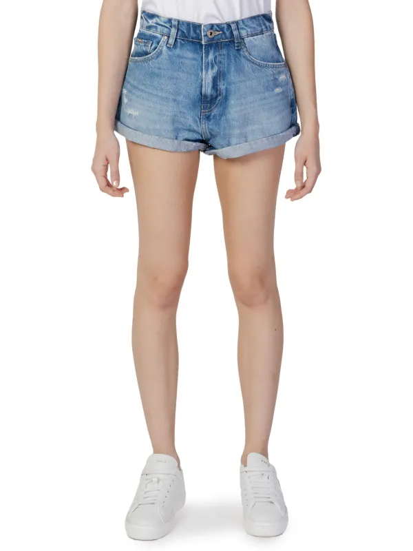 Distressed Pepe Jeans Denim-Shorts Distressed Pepe Jeans Denim-Shorts