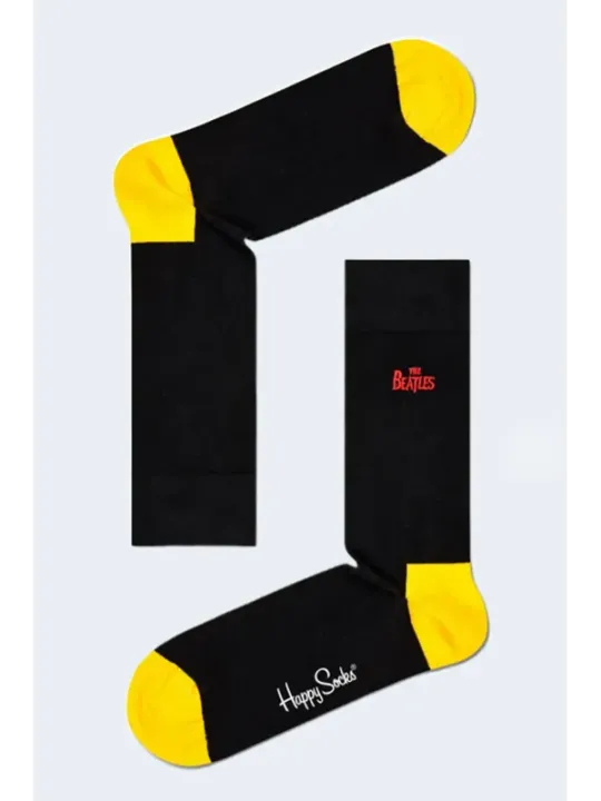 Gelbe Sohlen Beatles Happy Socken