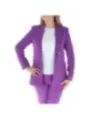 Goldknopf-Blazer mit tailliertem Schnitt
