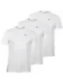 Weißes Reebok Performance Sportshirt kurzärmlig