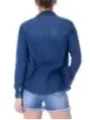 Faded Denim Hemd mit Taschen