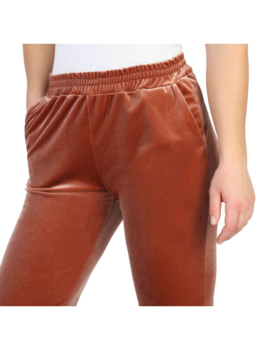 Sienna braune Velour Trainingshose bequem Sienna braune Velour Trainingshose bequem