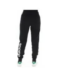 Schwarze Adidas Jogginghose mit Logo