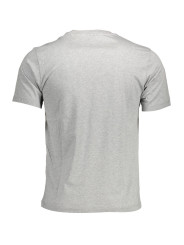 T-Shirts Elevated Casual Gray Cotton T-Shirt 50,00 € 8300825339746 | Planet-Deluxe