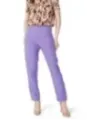 Lila Only Hose mit hoher Taille