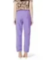 Rosa Hose mit hoher Taille