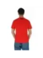 Rotes Plein Sport T-Shirt Rückseite