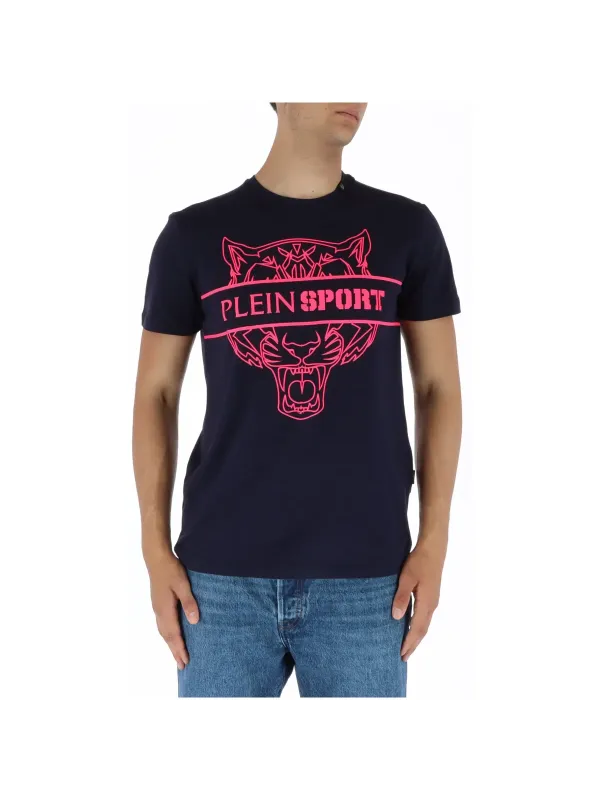 Plein Sport Tiger Grafik T-Shirt Plein Sport Tiger Grafik T-Shirt