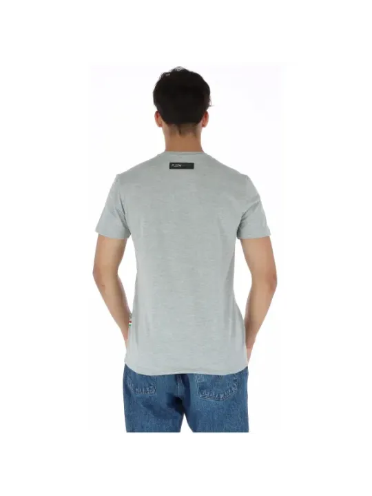Helles graues Plein Sport T-Shirt