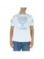 Weißes Tiger-T-Shirt Plein Sport