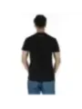 Schwarzes Baumwoll-T-Shirt Plein Sport