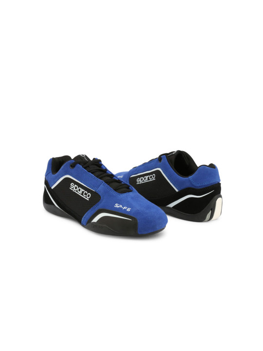 Sparco Royal Black Rennschuhe Blau