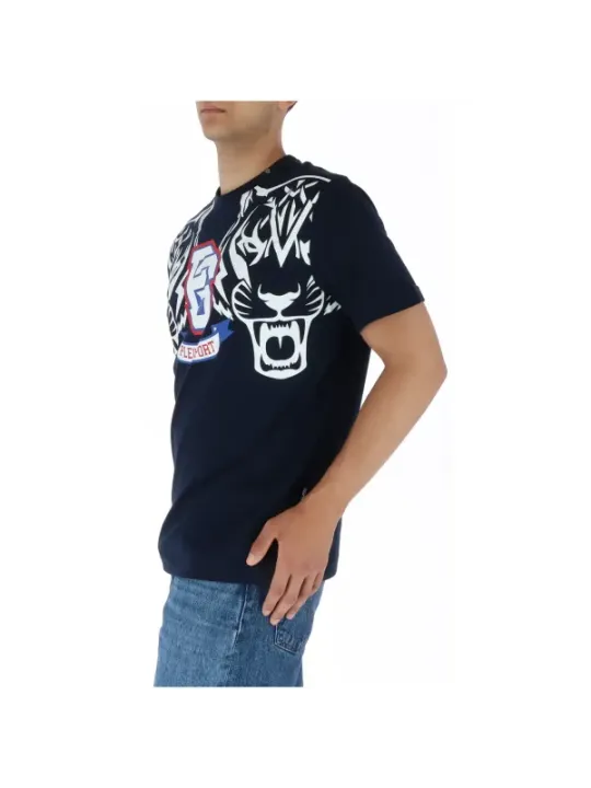 Plein Sport Tiger Gesichts T-Shirt