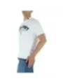 Weißes Plein Sport T-Shirt Logo