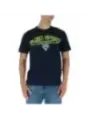 Dunkelblaues Plein Sport Tiger T-Shirt