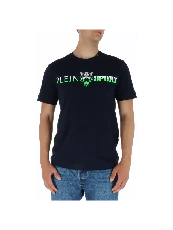 Plein Sport Tigerkopf Herren T-Shirt Plein Sport Tigerkopf Herren T-Shirt