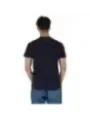 Navy Plein Sport Kurzarm-T-Shirt