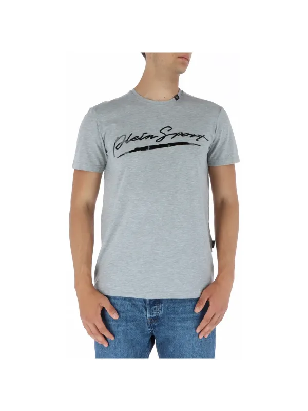 Plein Sport Logo Grafik T-Shirt Plein Sport Logo Grafik T-Shirt
