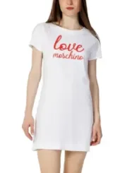 Weißes Kurzarm-Shirt mit Shorts