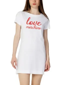 Weißes Kurzarm-Shirt mit Shorts