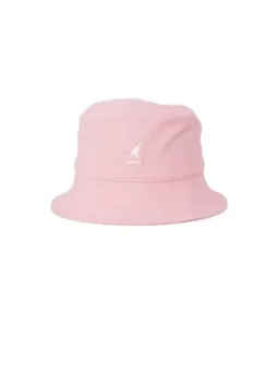 "Stylischer Kangol Rosa Sommer-Bucket Hat aus Baumwolle"