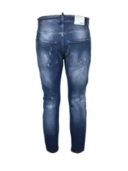 Takeshy Kurosawa blaue Slim Fit Jeans