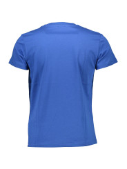 T-Shirts Blue Cotton Crew Neck Tee with Graphic Logo 50,00 € 8056594670077 | Planet-Deluxe