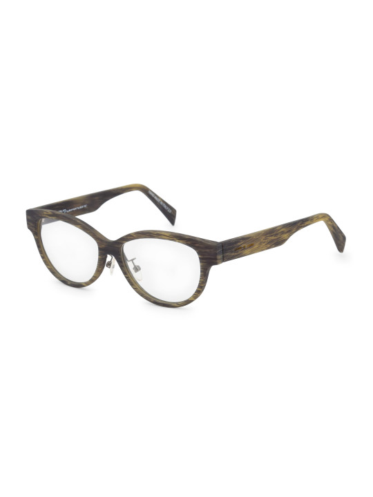Braun acetate glasses rounded edges