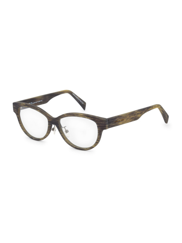 Braun acetate glasses rounded edges