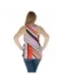 Mehrfarbiger Damen-Tanktop asymmetrisch geschnitten