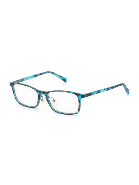 Blaue gemusterte Italia Independent Brille