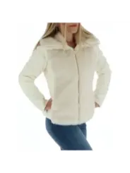Off-white Invicta Damenjacke mit Fleece