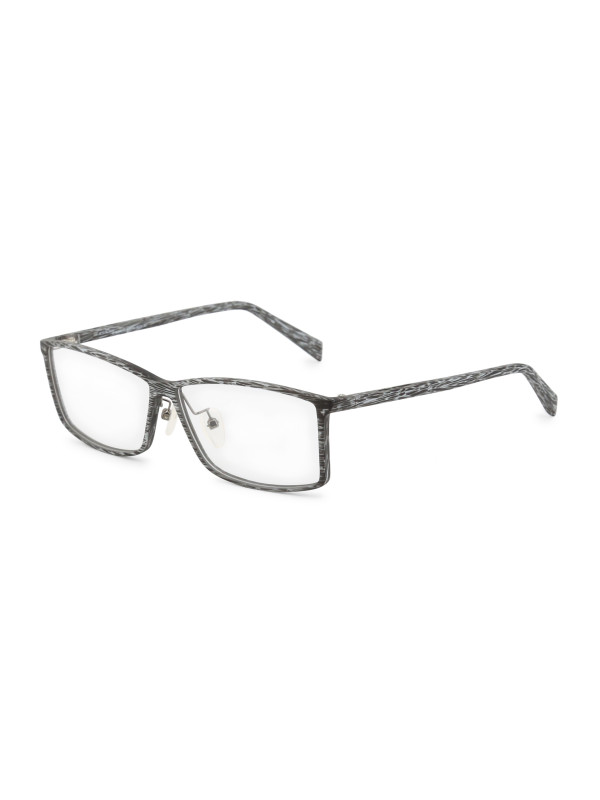 Graue Marmorbrille modisch transparent