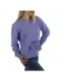 Lila Armani Jeans Sweatshirt Modell